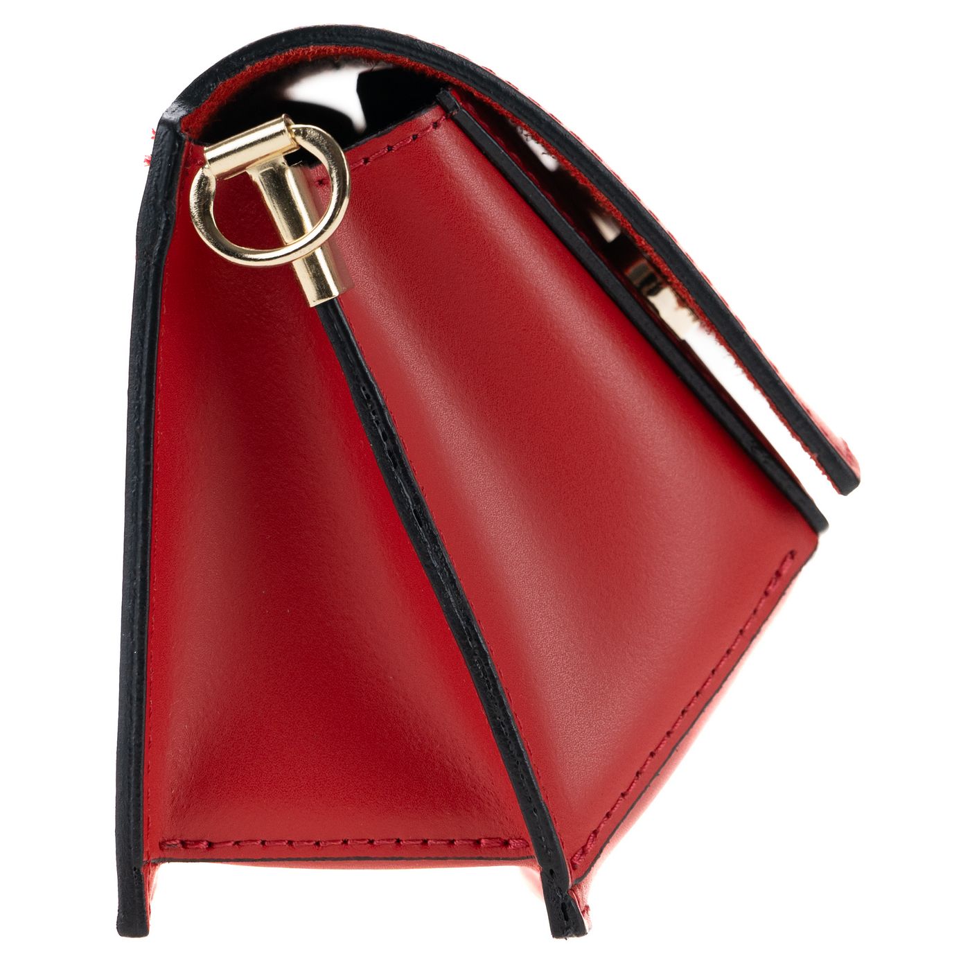 Borsa a spalla da donna in vera pelle con tracolla regolabile mod. CHARLOTTE