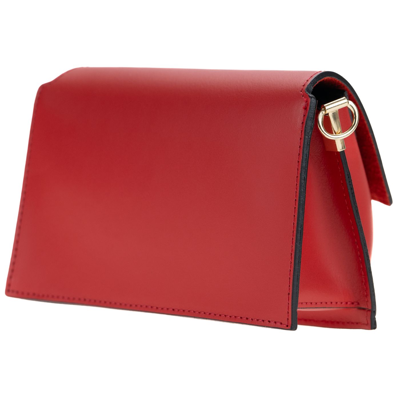 Borsa a spalla da donna in vera pelle con tracolla regolabile mod. CHARLOTTE