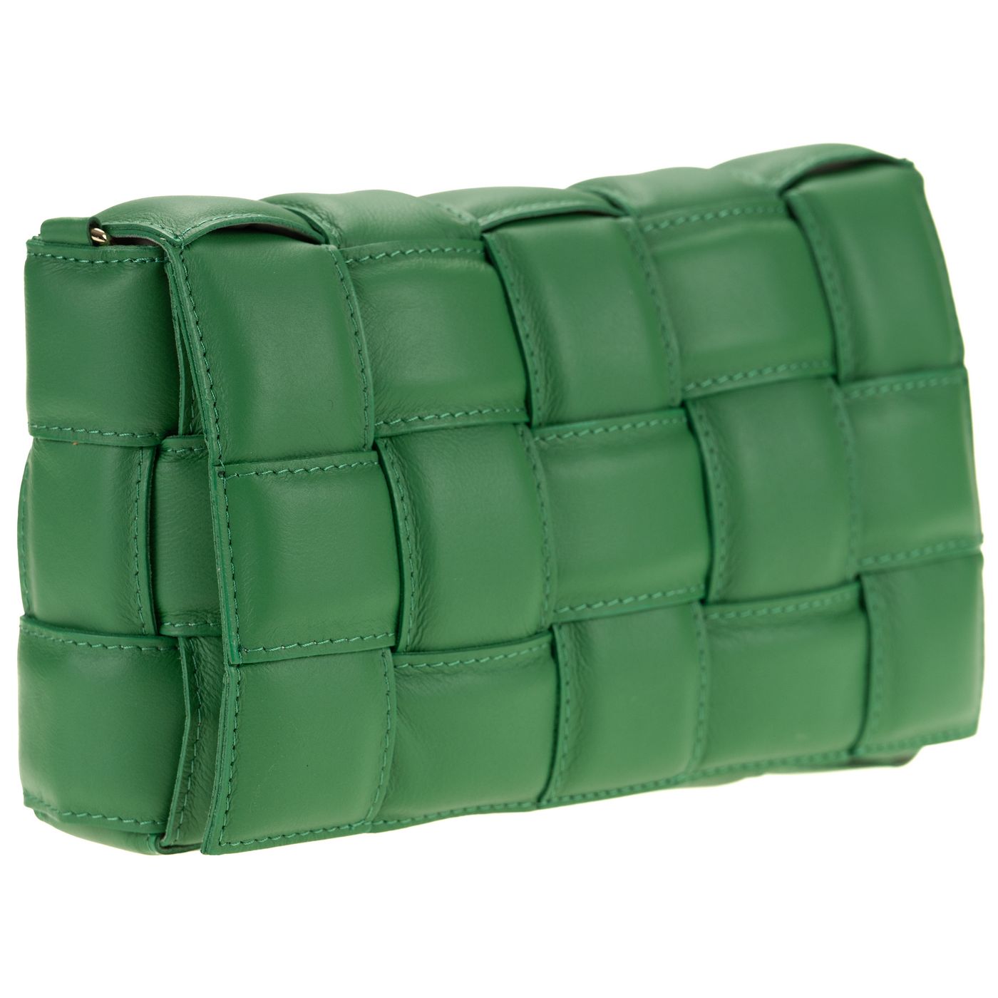 Borsa a spalla da donna in vera pelle con tracolla regolabile mod. FLORA
