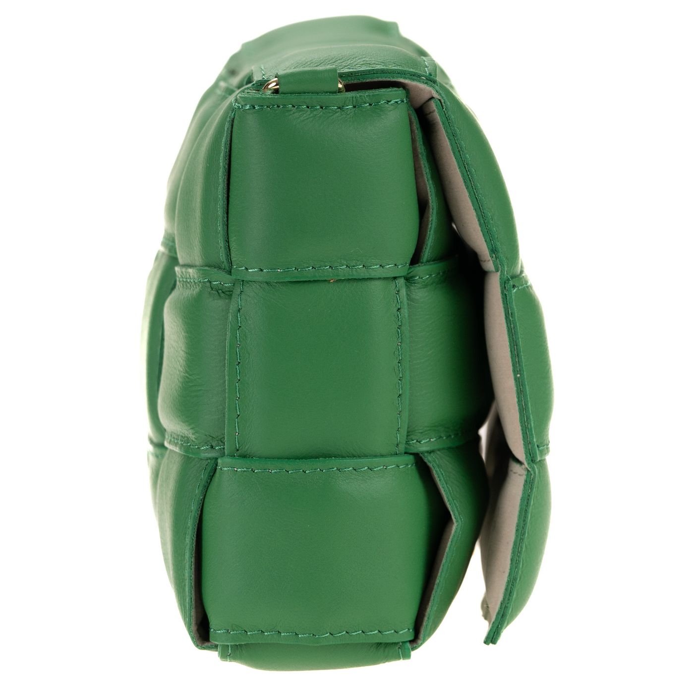 Borsa a spalla da donna in vera pelle con tracolla regolabile mod. FLORA