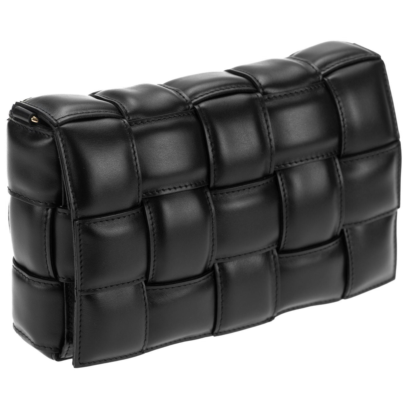 Borsa a spalla da donna in vera pelle con tracolla regolabile mod. FLORA
