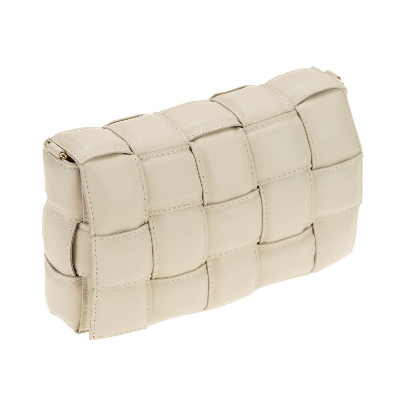 Borsa a spalla da donna in vera pelle con tracolla regolabile mod. FLORA