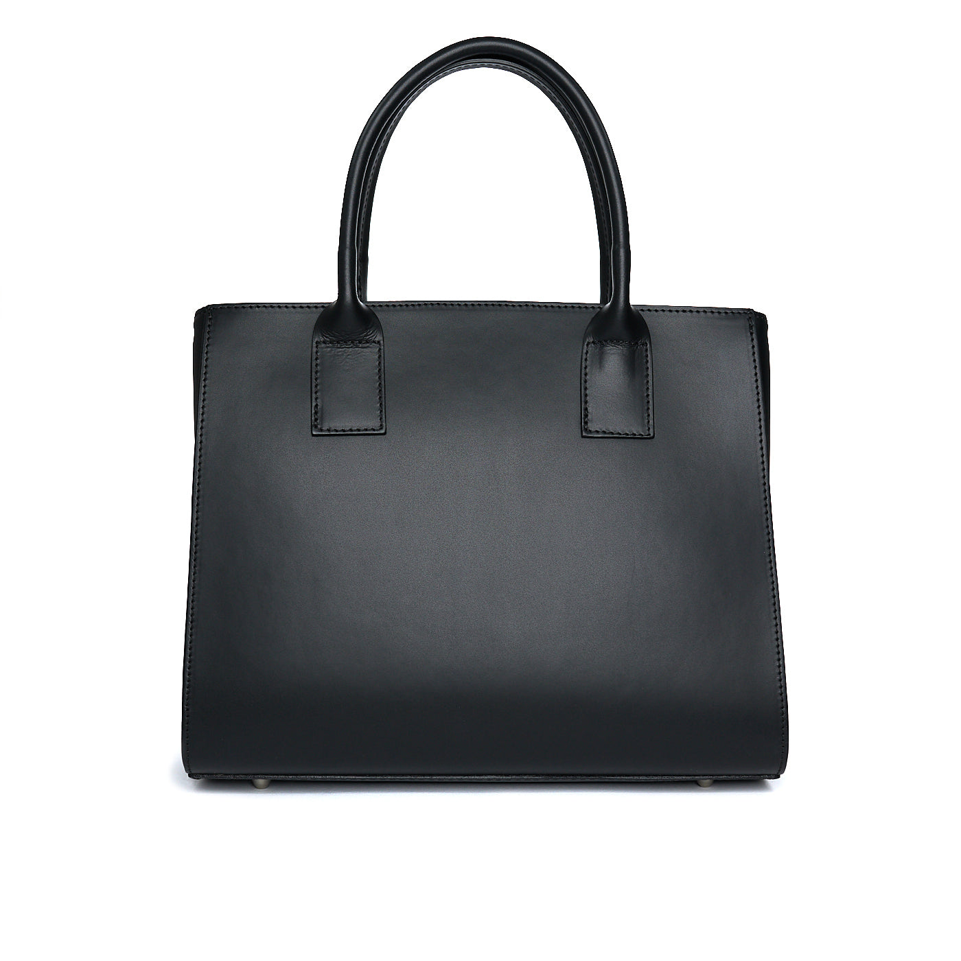 ．BORSA ALL-DAY PICCOLA IN PELLE Borsa piccola piatta in pelle dollaro - BEIGE