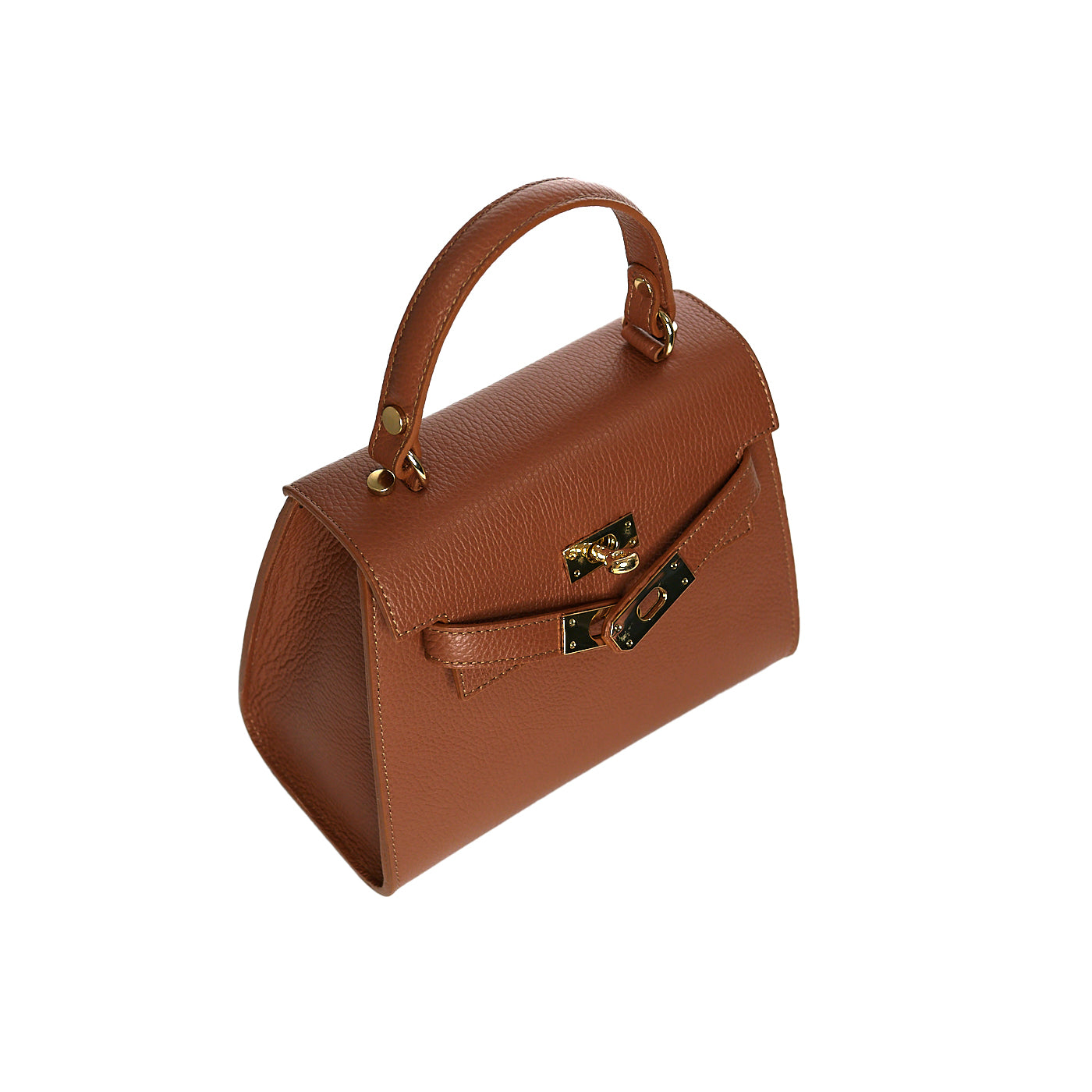 Borsa a spalla donna in vera pelle con tracolla regolabile mod. LILY