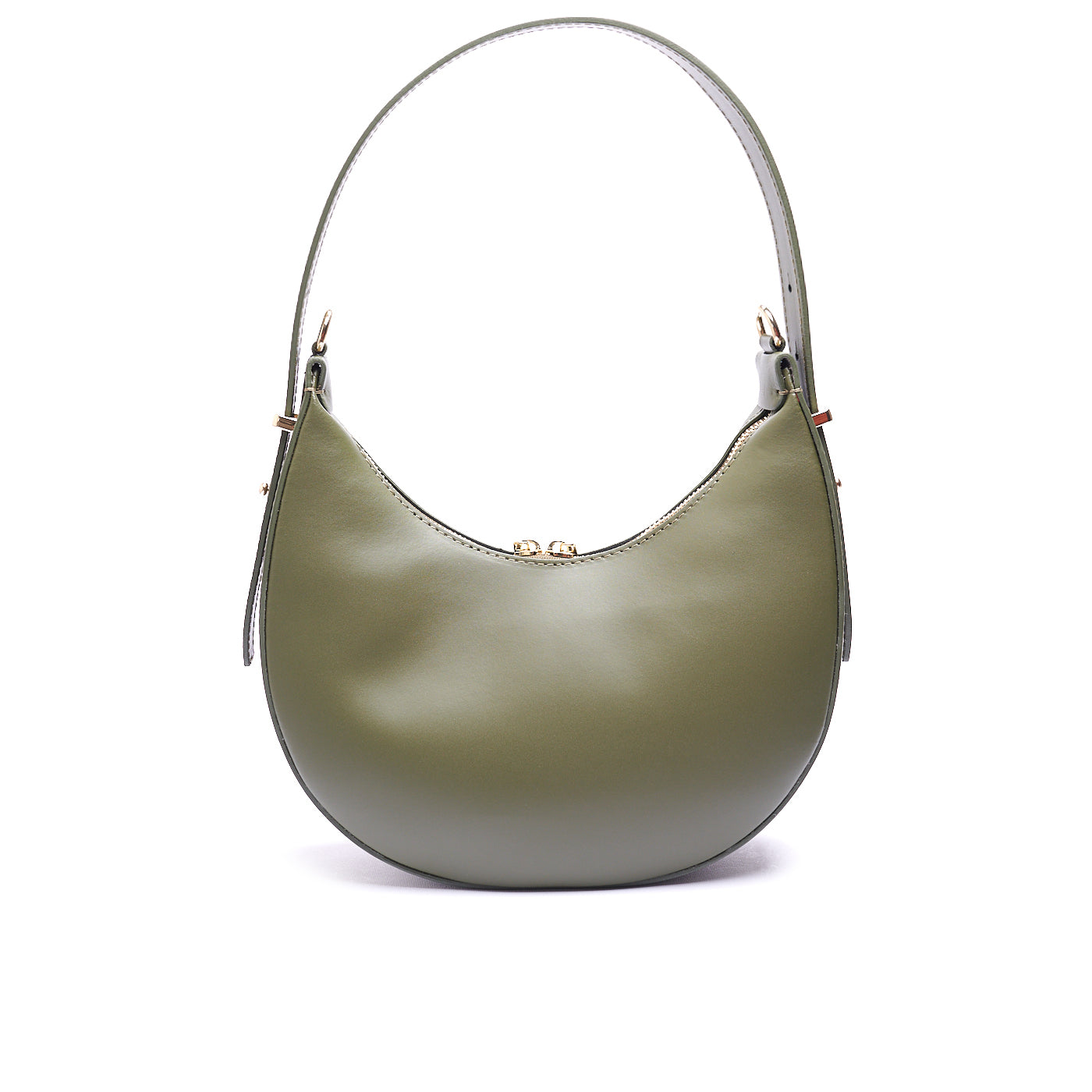 Borsa a spalla da donna in vera pelle con tracolla