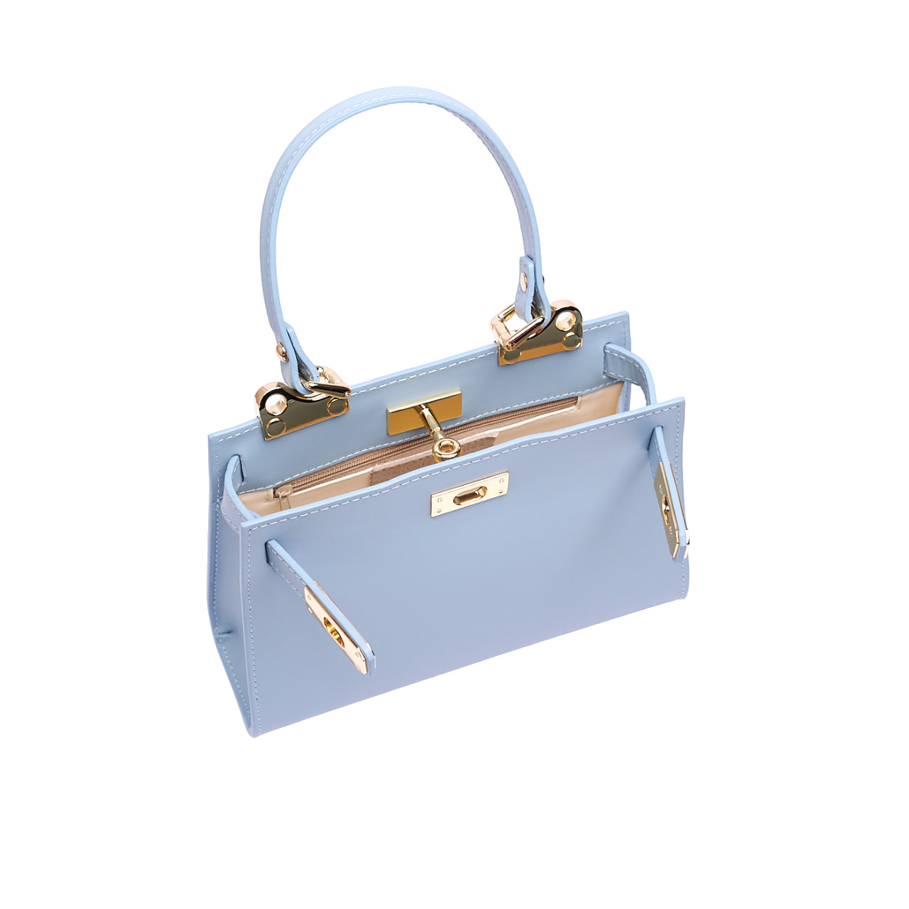 Borsa a spalla da donna in vera pelle con tracolla regolabile mod. DAISY