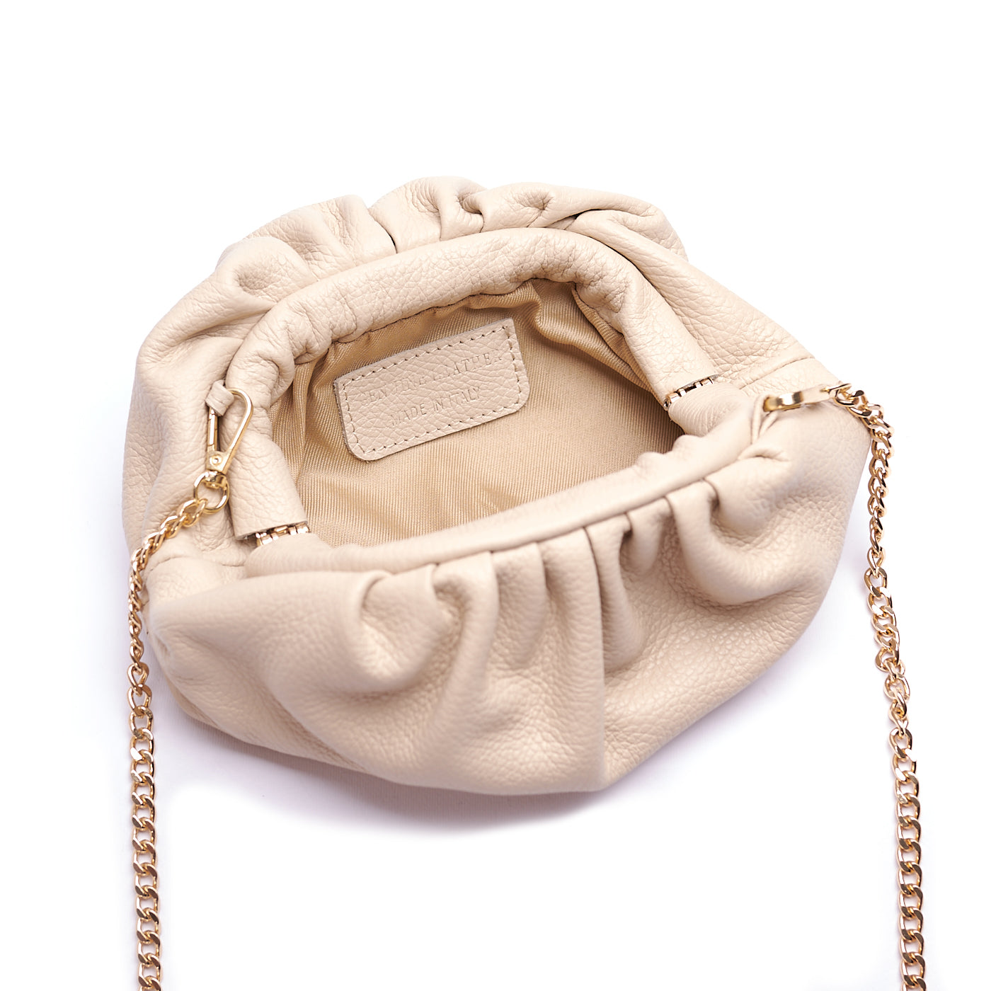 Borsa a mano da donna in vera pelle con tracolla regolabile SOFY